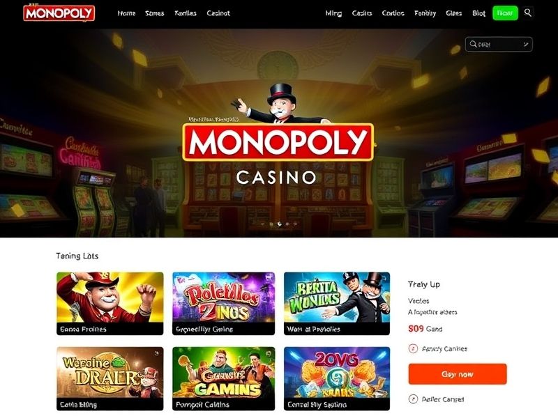 Welcome to Tracksino Monopoly, the official online gambling destination for authentic Monopoly-themed casino games. Discover exclusive slots, live dealer experiences, and players' favorite bonuses. Join now for a secure, high-stakes adventure.